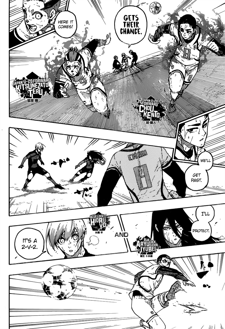 Blue Lock Chapter 142 page 11 - Chapter 142: World Standard