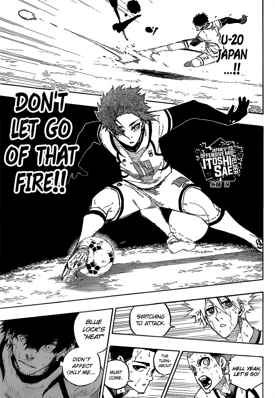 Blue Lock Chapter 142 page 6 - Chapter 142: World Standard