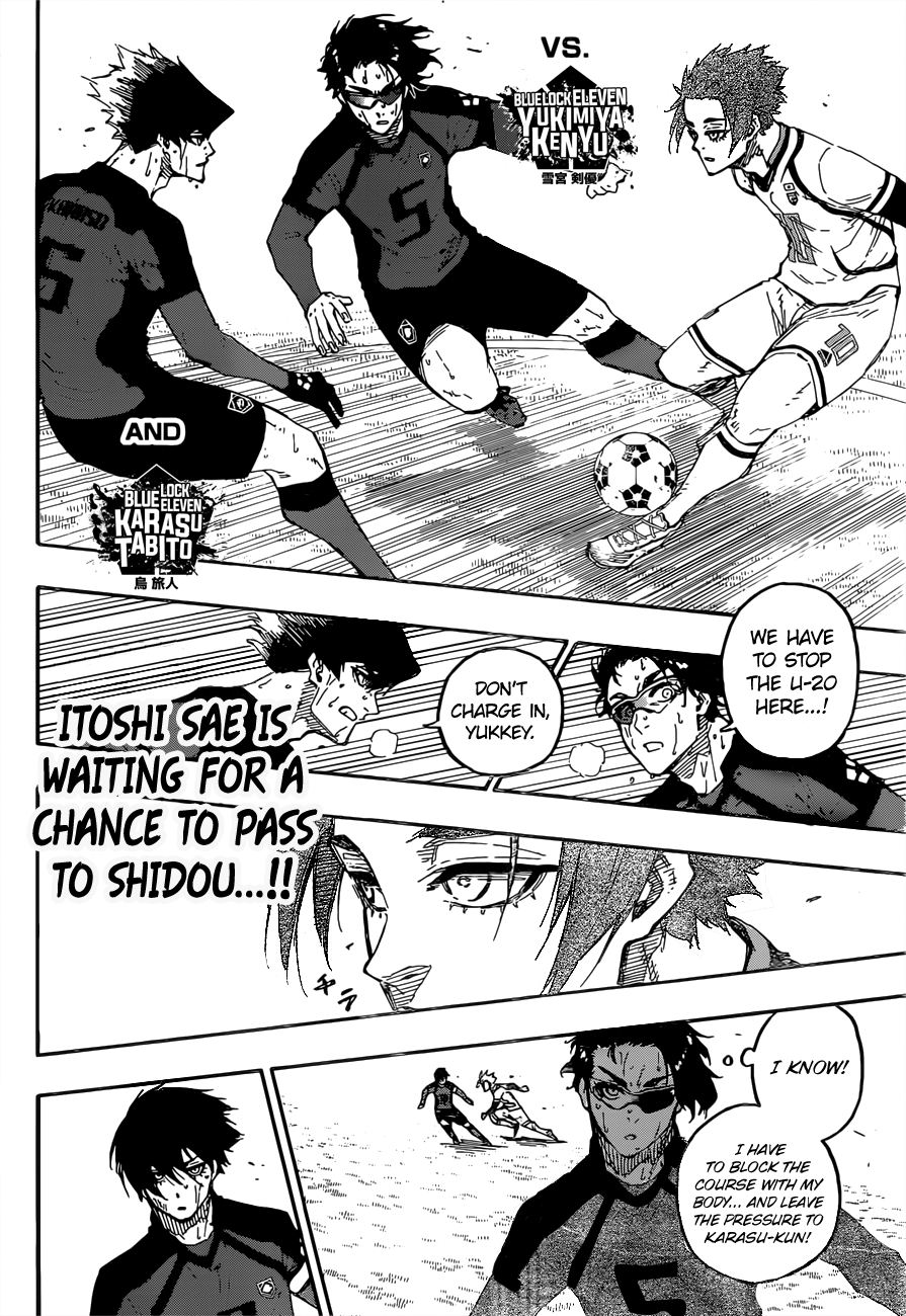 Blue Lock Chapter 142 page 9 - Chapter 142: World Standard