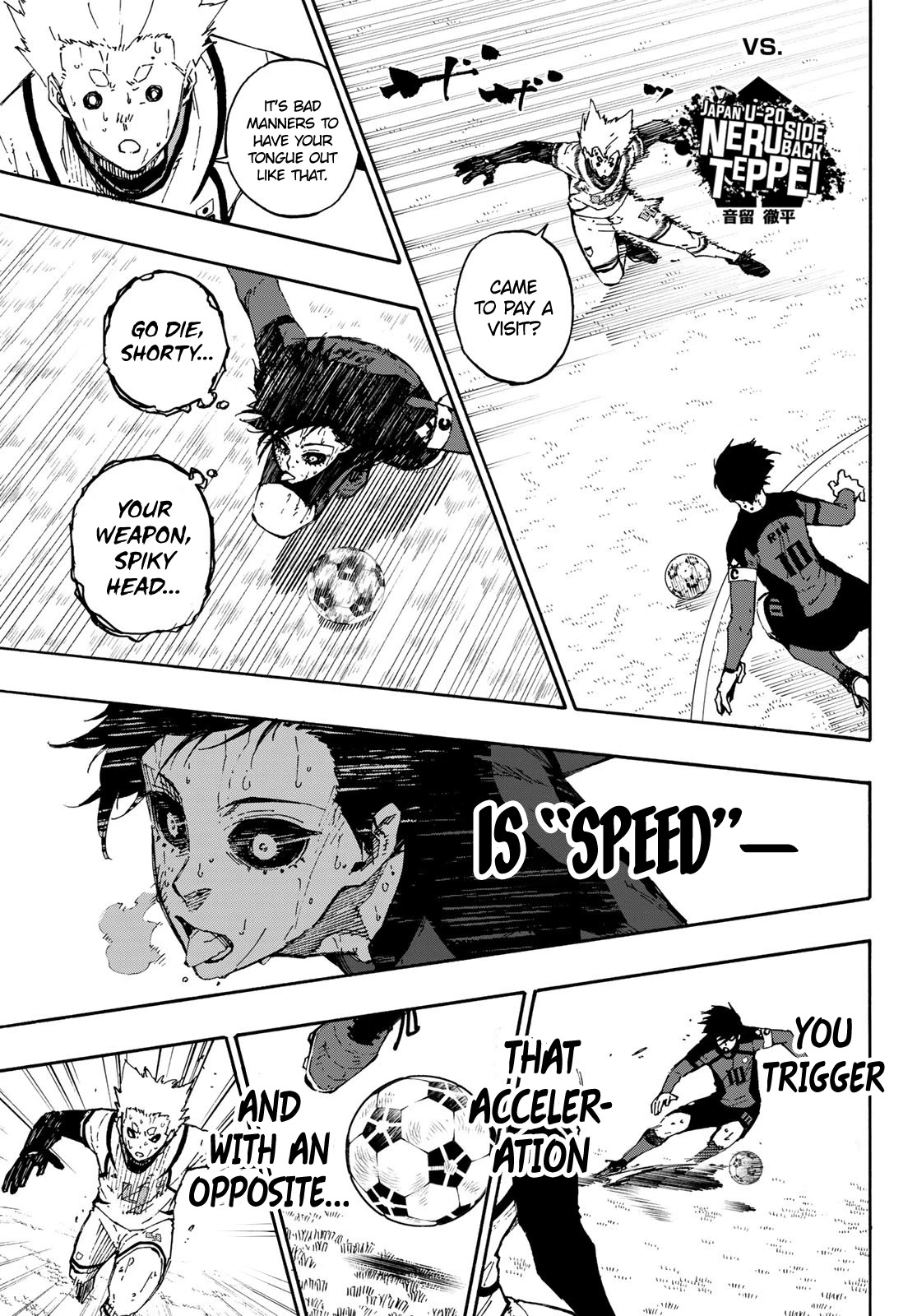 Blue Lock Chapter 144 page 9 - Chapter 144: Fetish