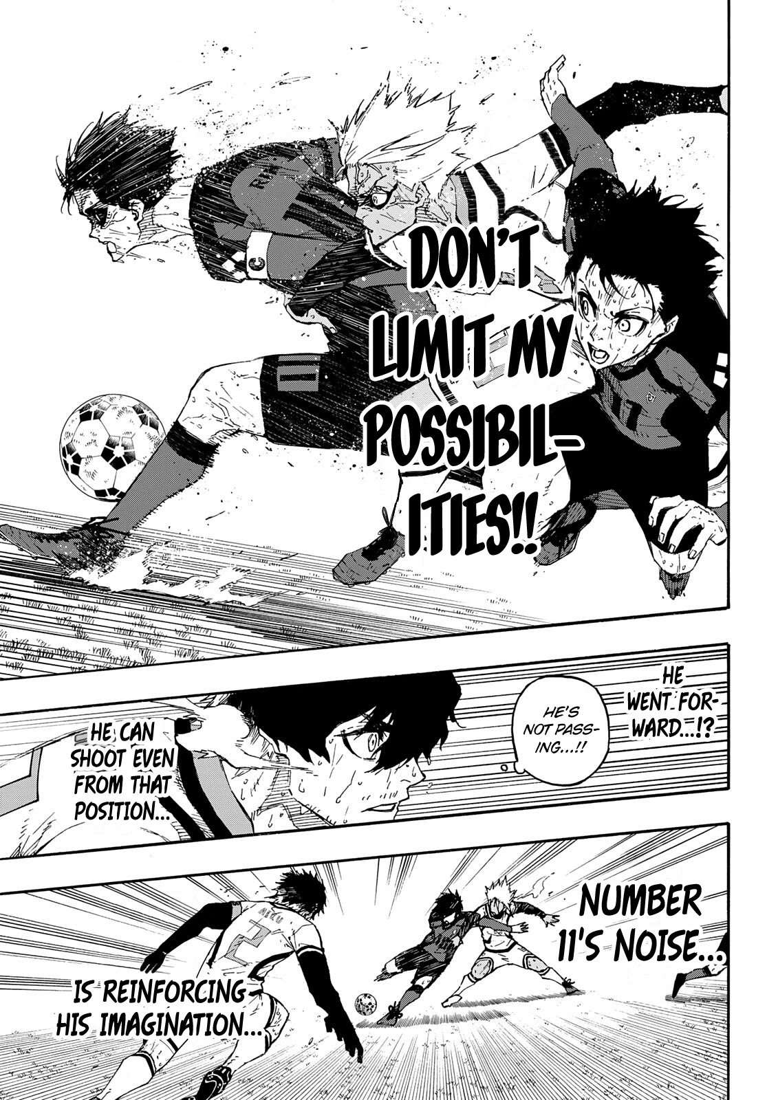 Blue Lock Chapter 145 page 12 - Chapter 145: Born Slippy