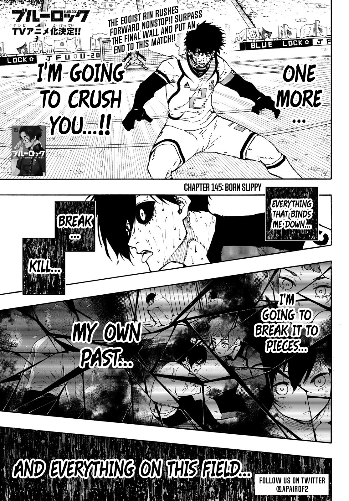 Blue Lock Chapter 145 page 2 - Chapter 145: Born Slippy