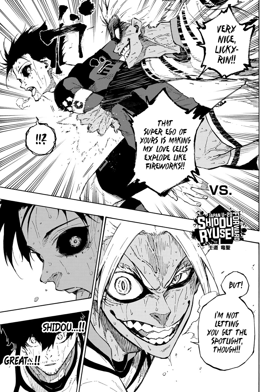 Blue Lock Chapter 145 page 8 - Chapter 145: Born Slippy