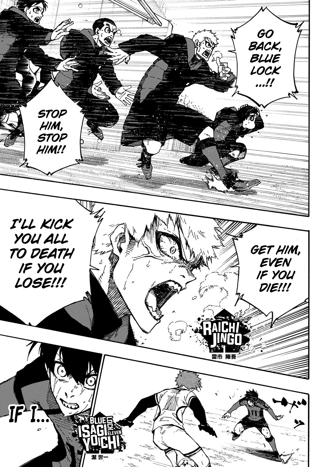 Blue Lock Chapter 146 page 4 - Chapter 146: Final Match Up