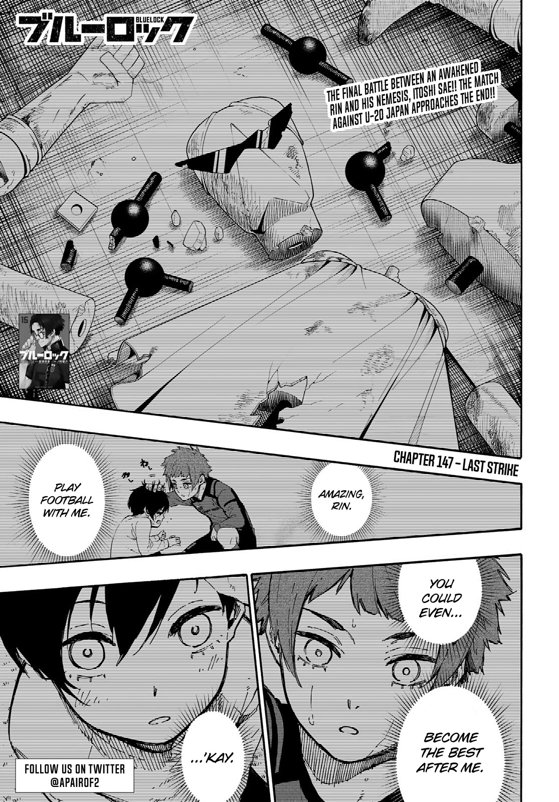 Blue Lock Chapter 147 page 2 - Chapter 147: Last Strike