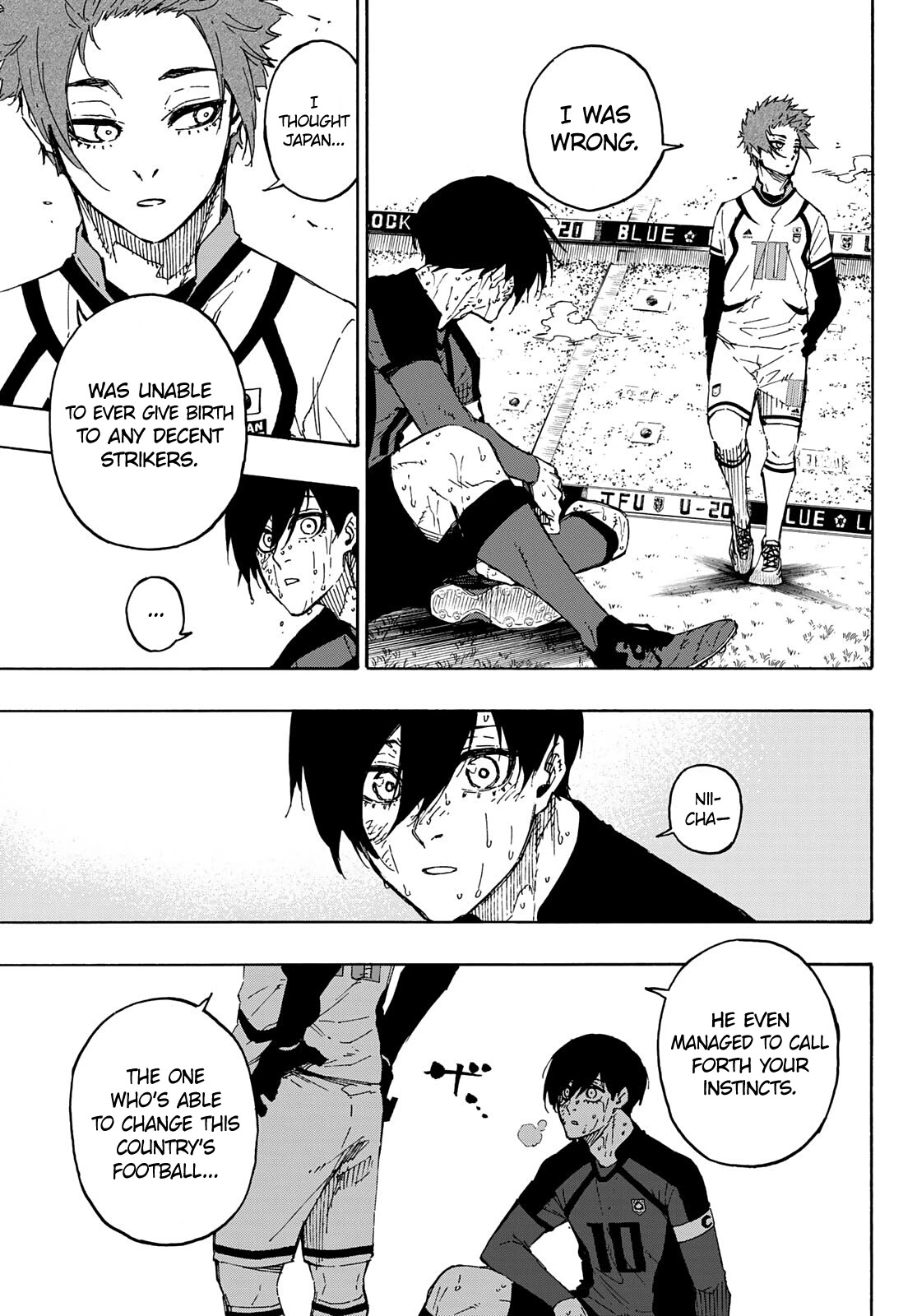 Blue Lock Chapter 148 page 13 - Chapter 148: Declaration