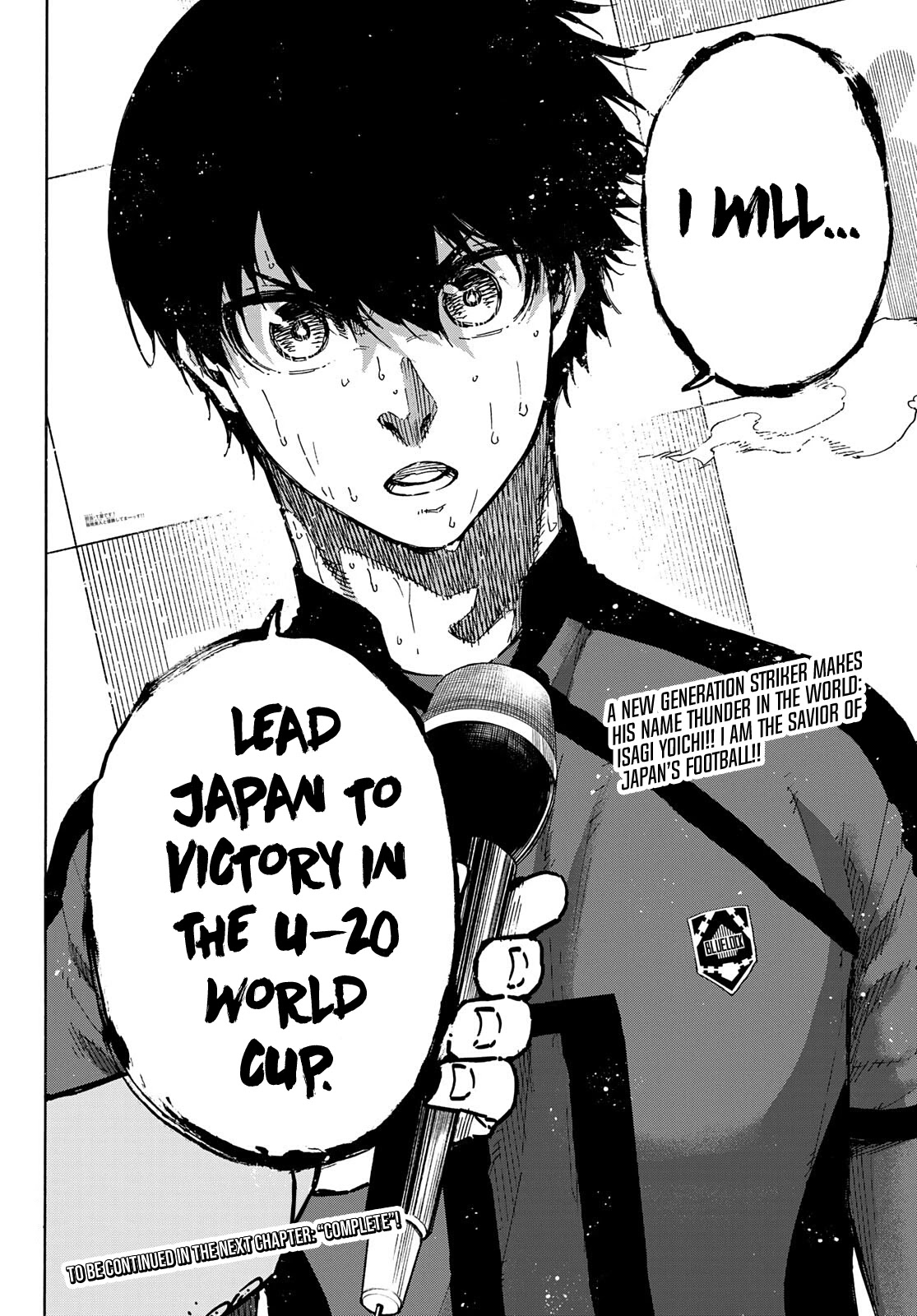 Blue Lock Chapter 148 page 19 - Chapter 148: Declaration