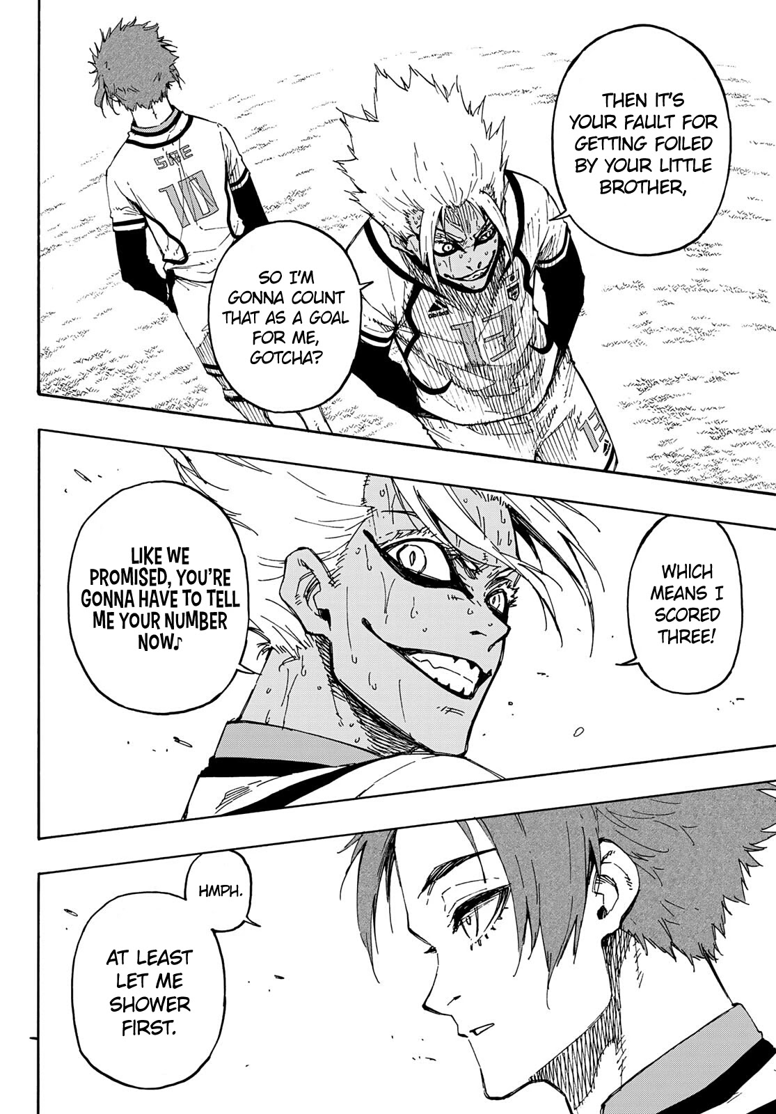 Blue Lock Chapter 148 page 8 - Chapter 148: Declaration