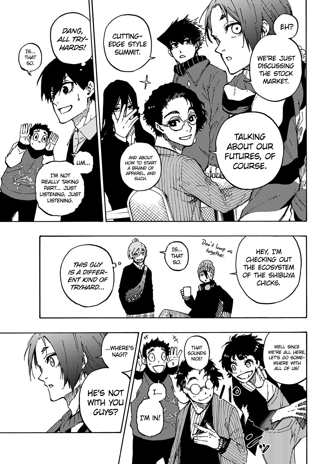 Blue Lock Chapter 150 page 10 - Chapter 150: Day off