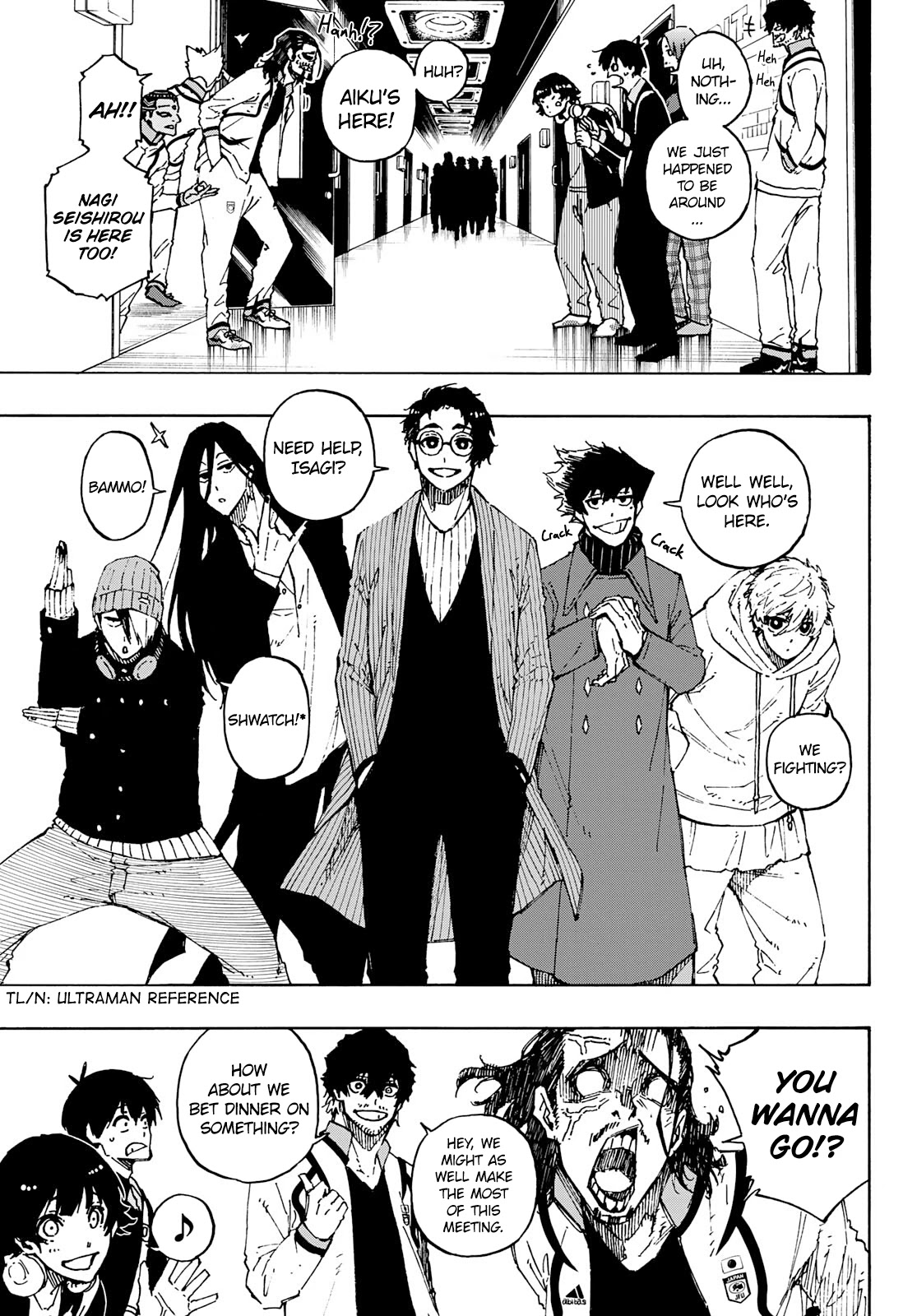 Blue Lock Chapter 150 page 18 - Chapter 150: Day off