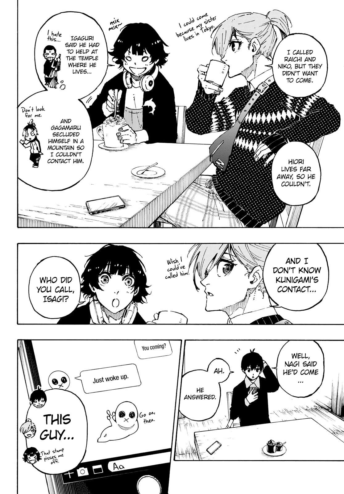Blue Lock Chapter 150 page 5 - Chapter 150: Day off