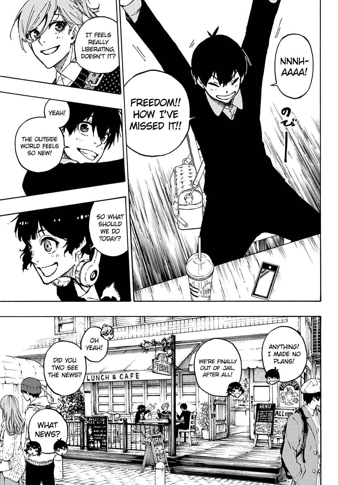 Blue Lock Chapter 150 page 6 - Chapter 150: Day off