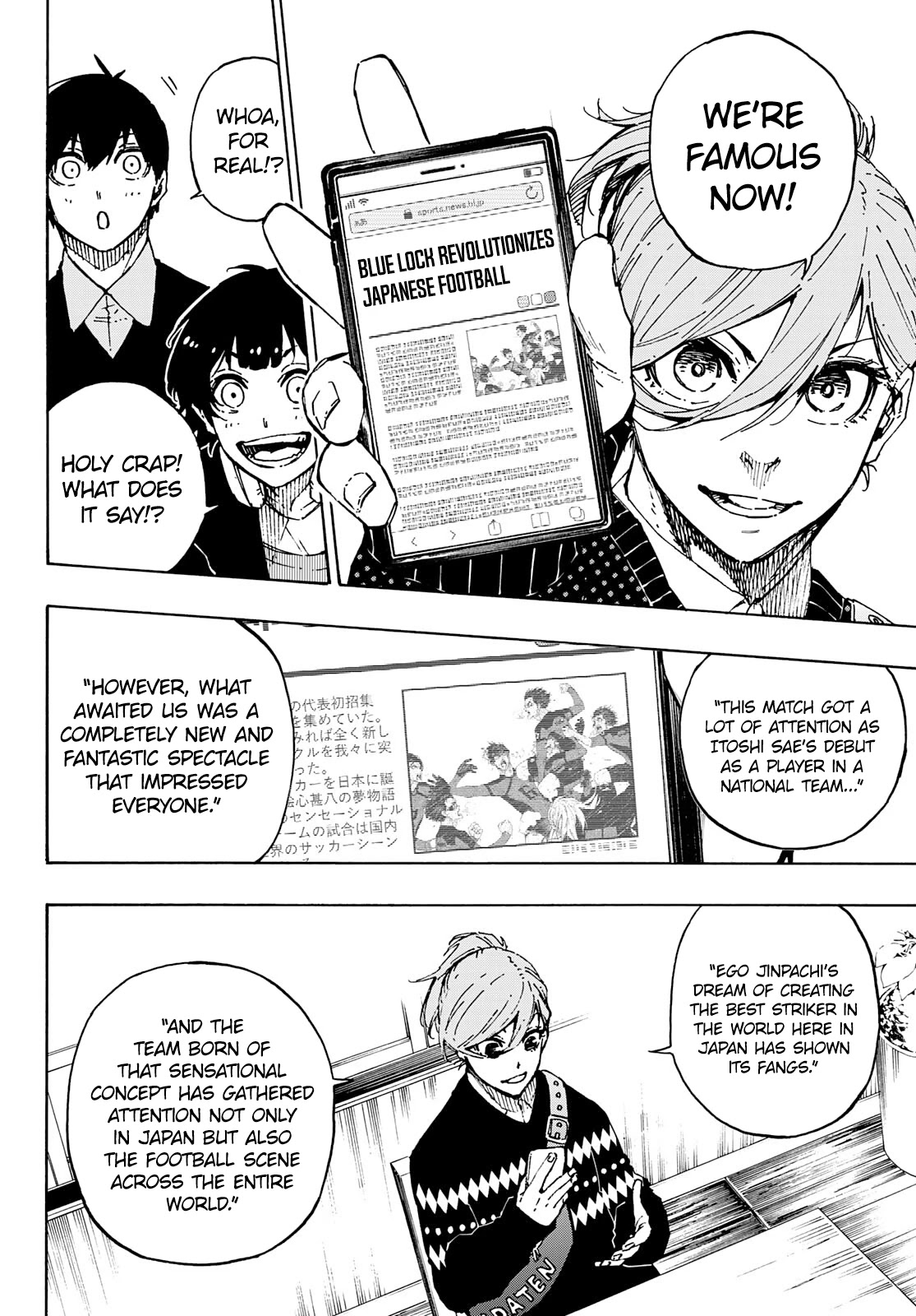 Blue Lock Chapter 150 page 7 - Chapter 150: Day off