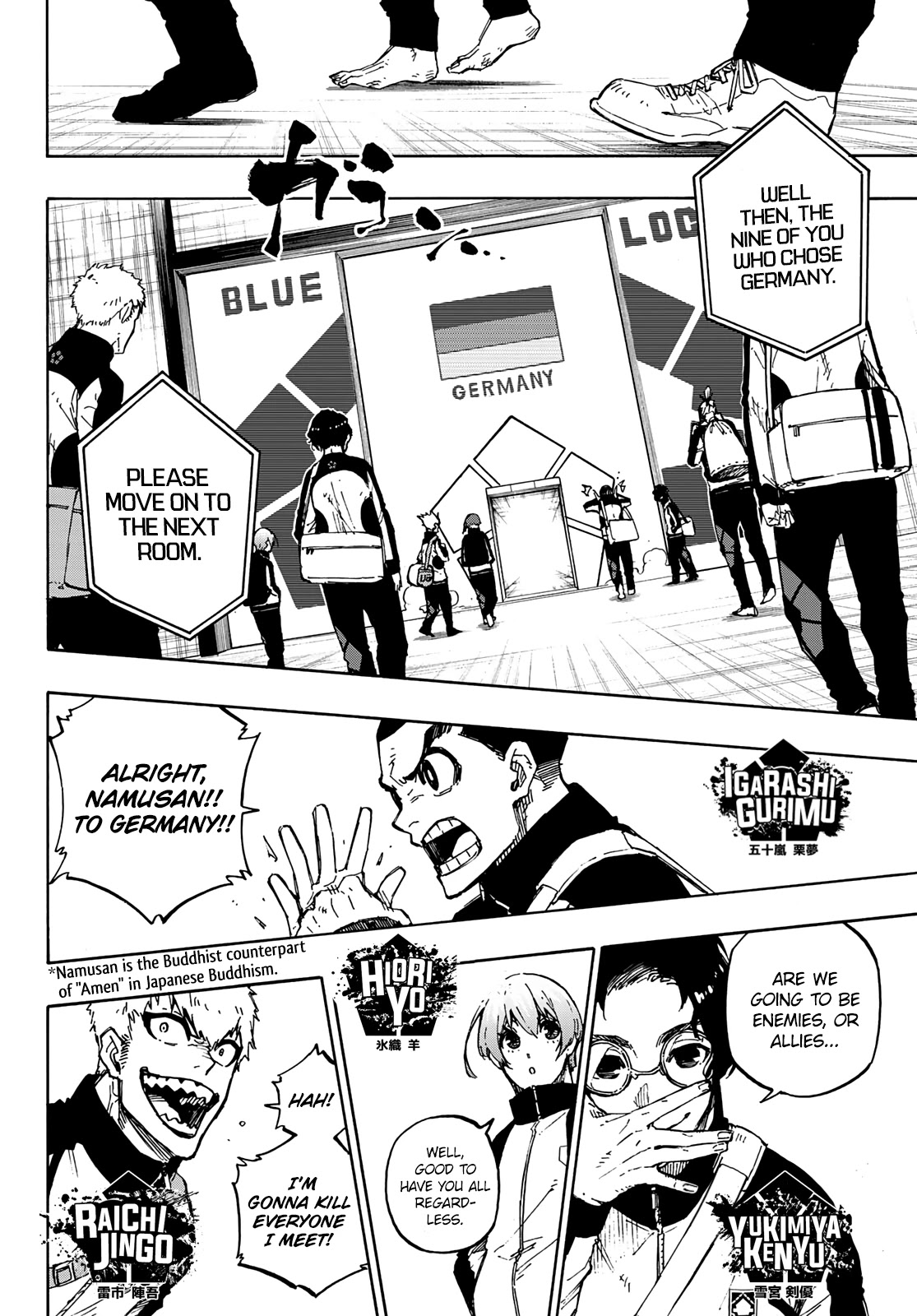 Blue Lock Chapter 154 page 12 - Chapter 154: Master