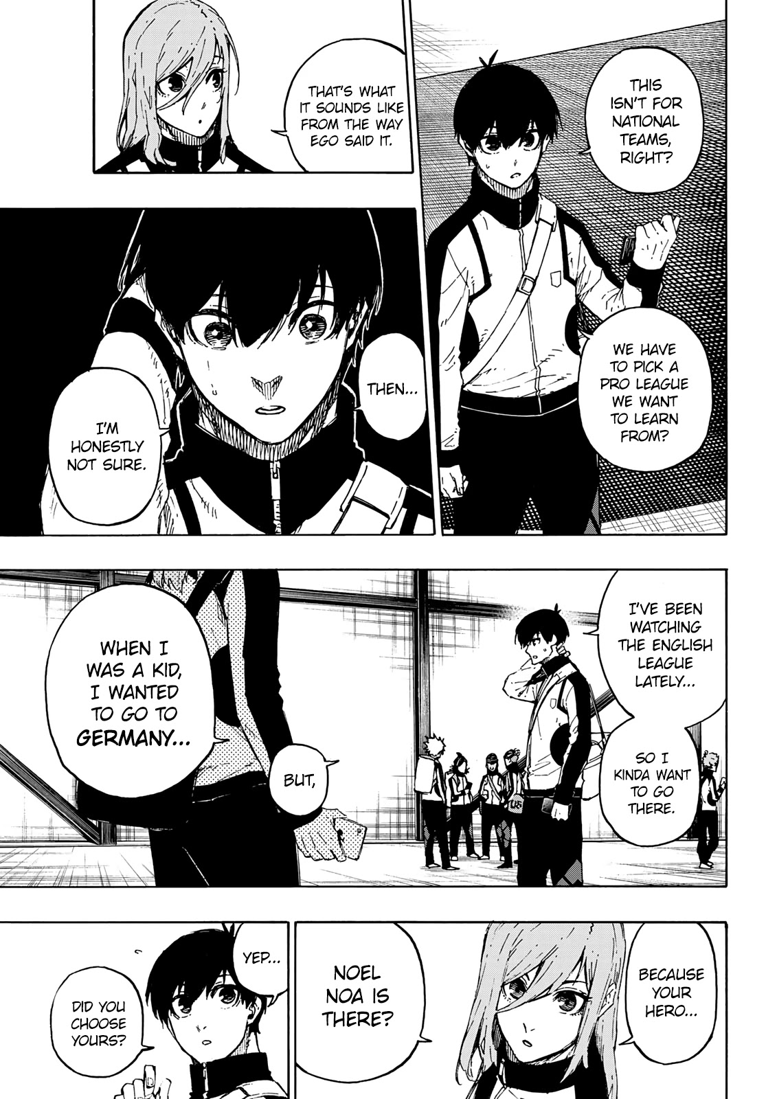 Blue Lock Chapter 154 page 4 - Chapter 154: Master