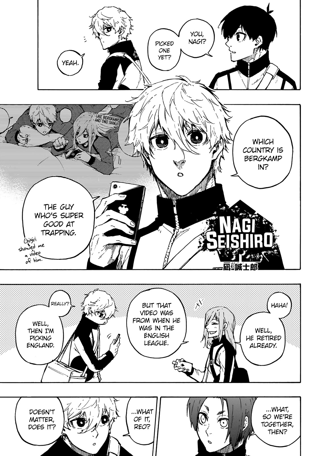 Blue Lock Chapter 154 page 6 - Chapter 154: Master