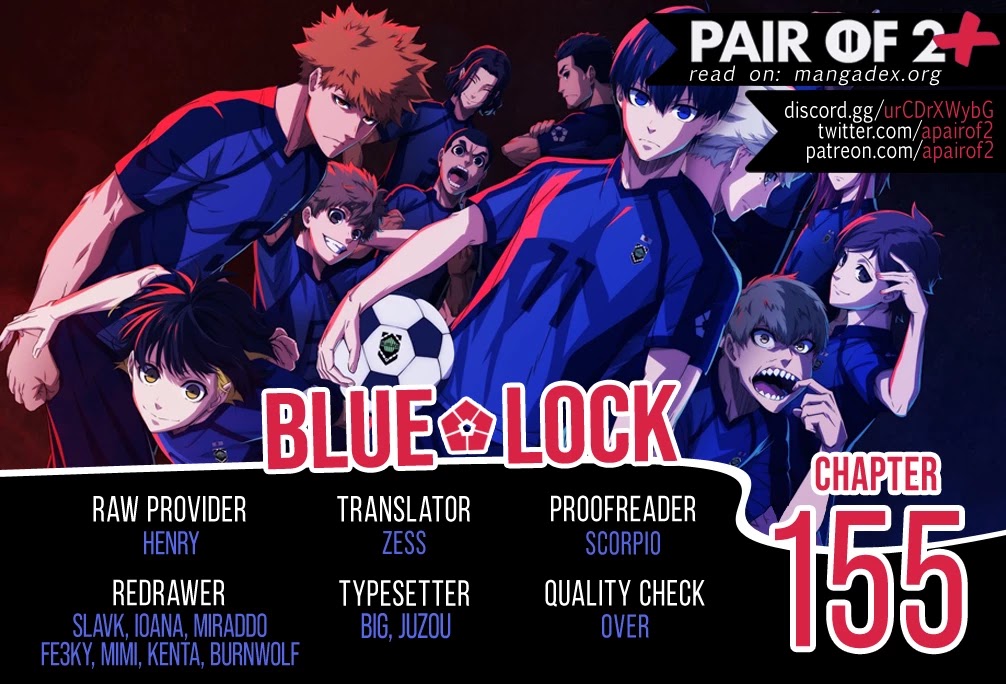 Blue Lock Chapter 155 page 1 - Chapter 155: Neo Egoist League