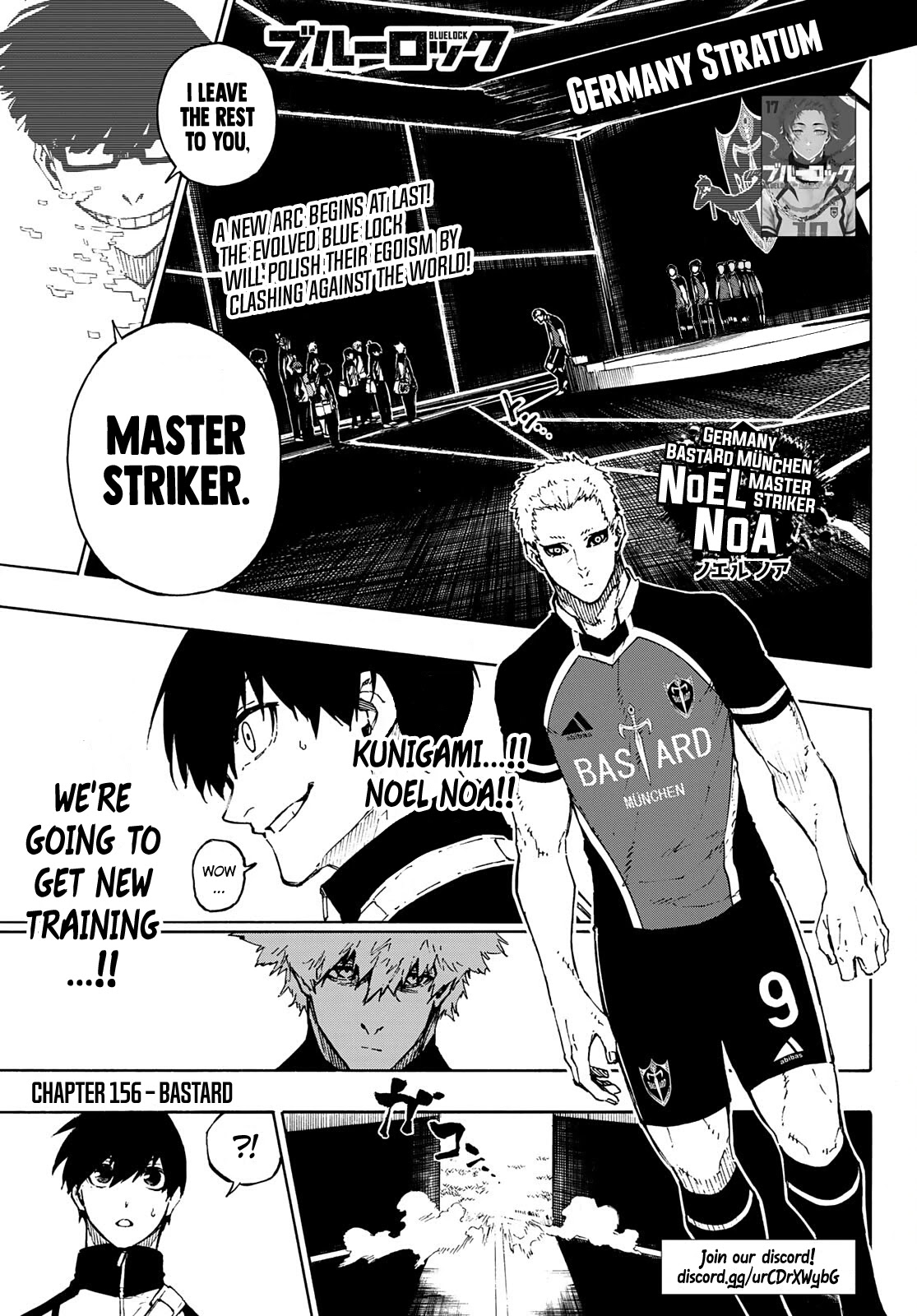 Blue Lock Chapter 156 page 2 - Chapter 156: Bastard