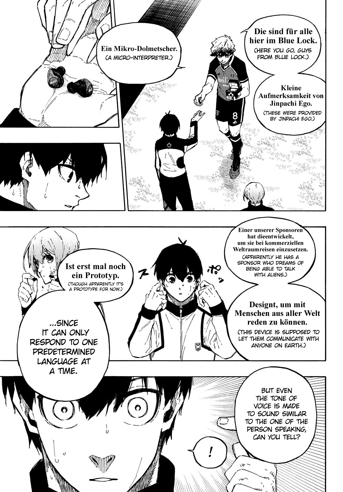 Blue Lock Chapter 157 page 4 - Chapter 157: Kaiser