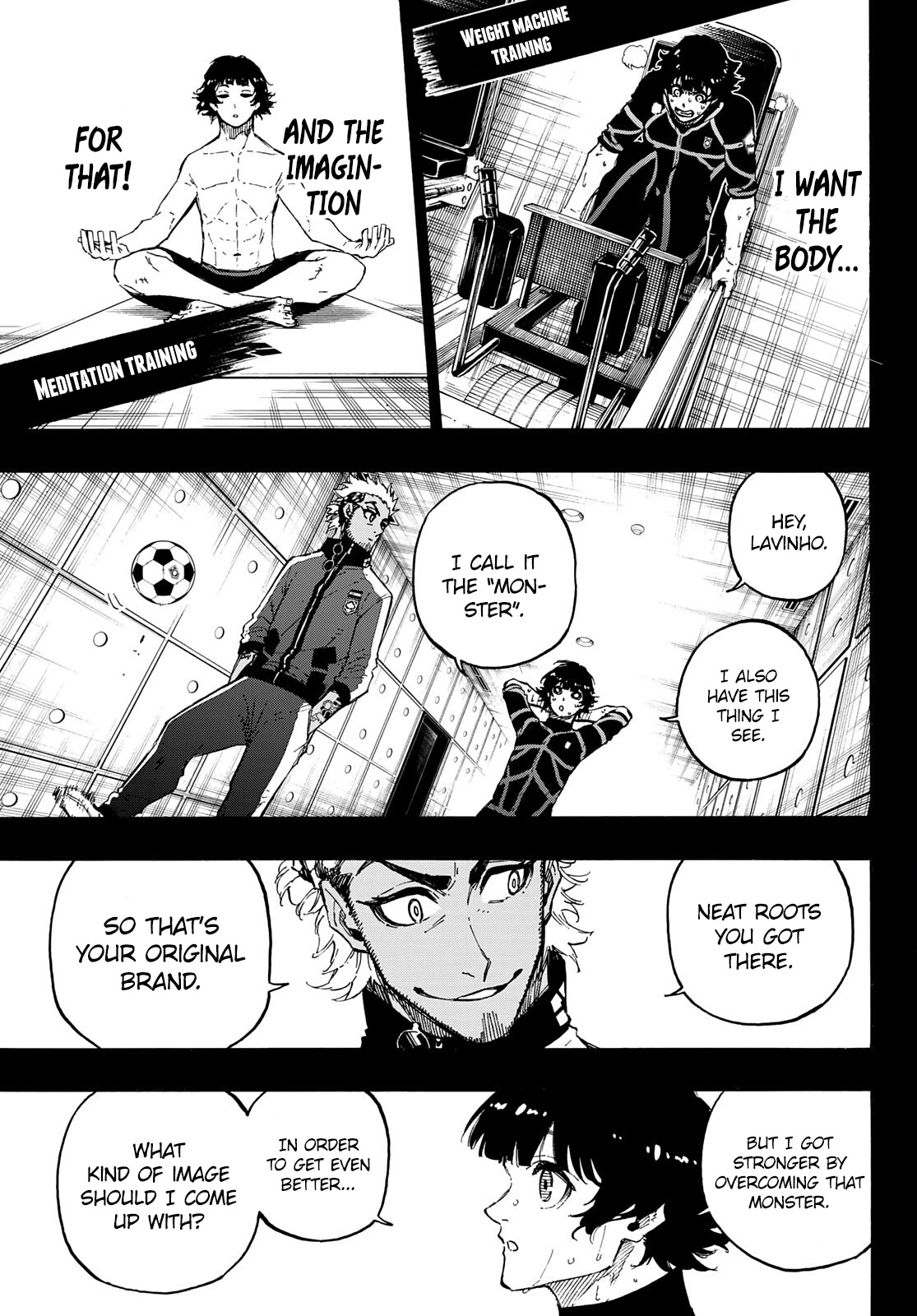 Blue Lock Chapter 160 page 12 - Chapter 160: Ginga x Monster