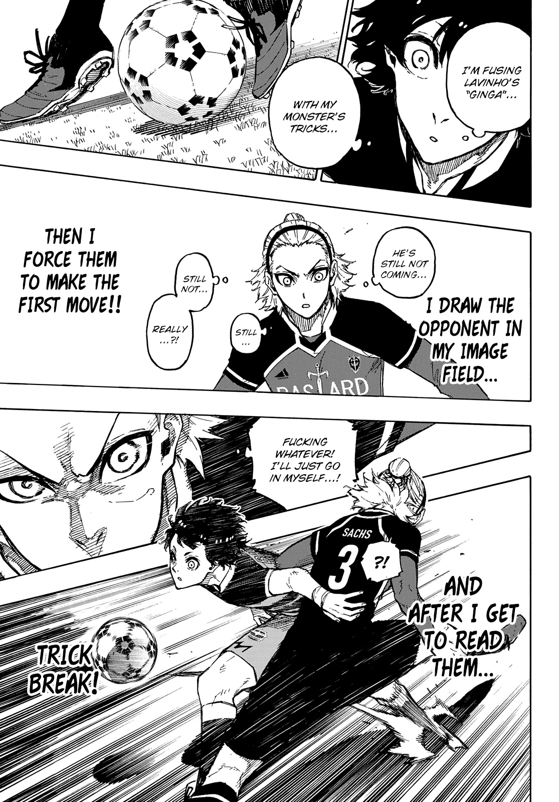 Blue Lock Chapter 160 page 18 - Chapter 160: Ginga x Monster