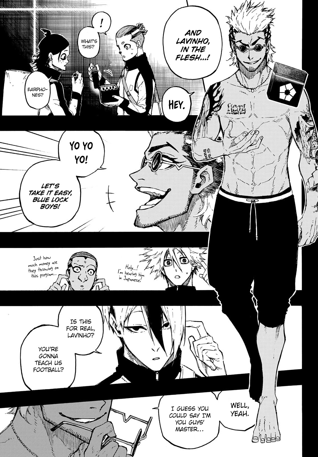 Blue Lock Chapter 160 page 4 - Chapter 160: Ginga x Monster