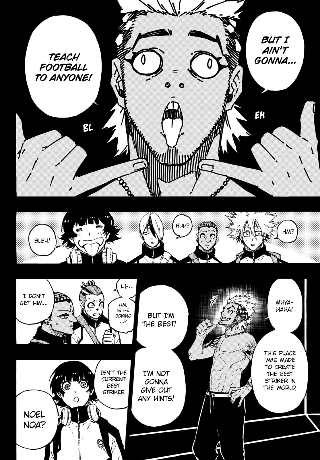 Blue Lock Chapter 160 page 5 - Chapter 160: Ginga x Monster