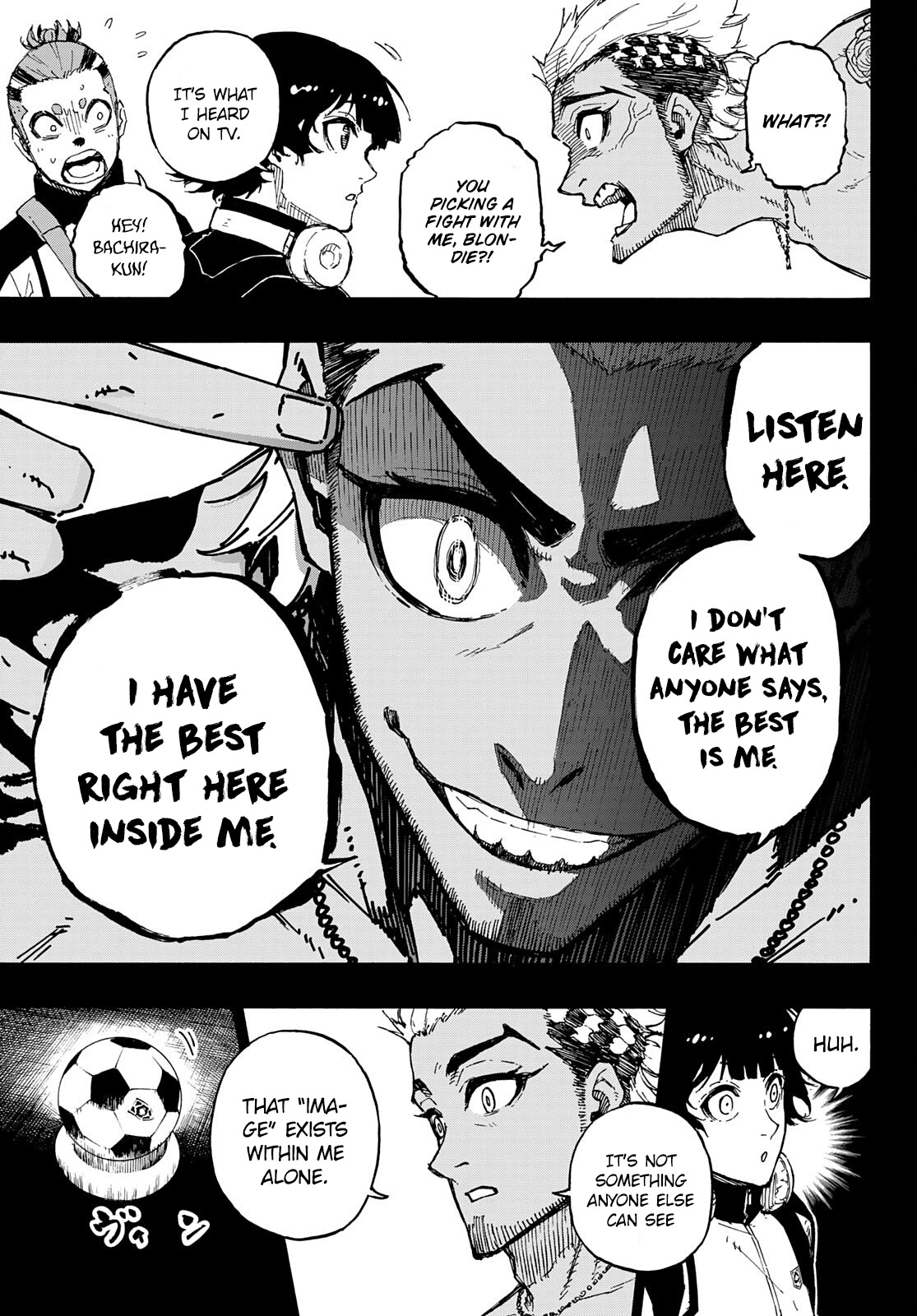 Blue Lock Chapter 160 page 6 - Chapter 160: Ginga x Monster