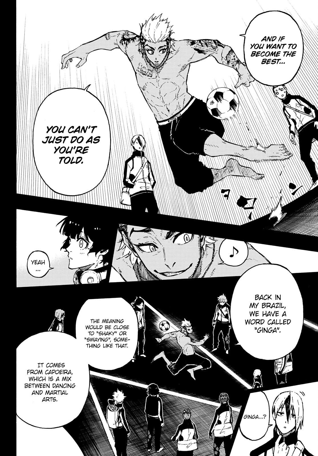 Blue Lock Chapter 160 page 7 - Chapter 160: Ginga x Monster