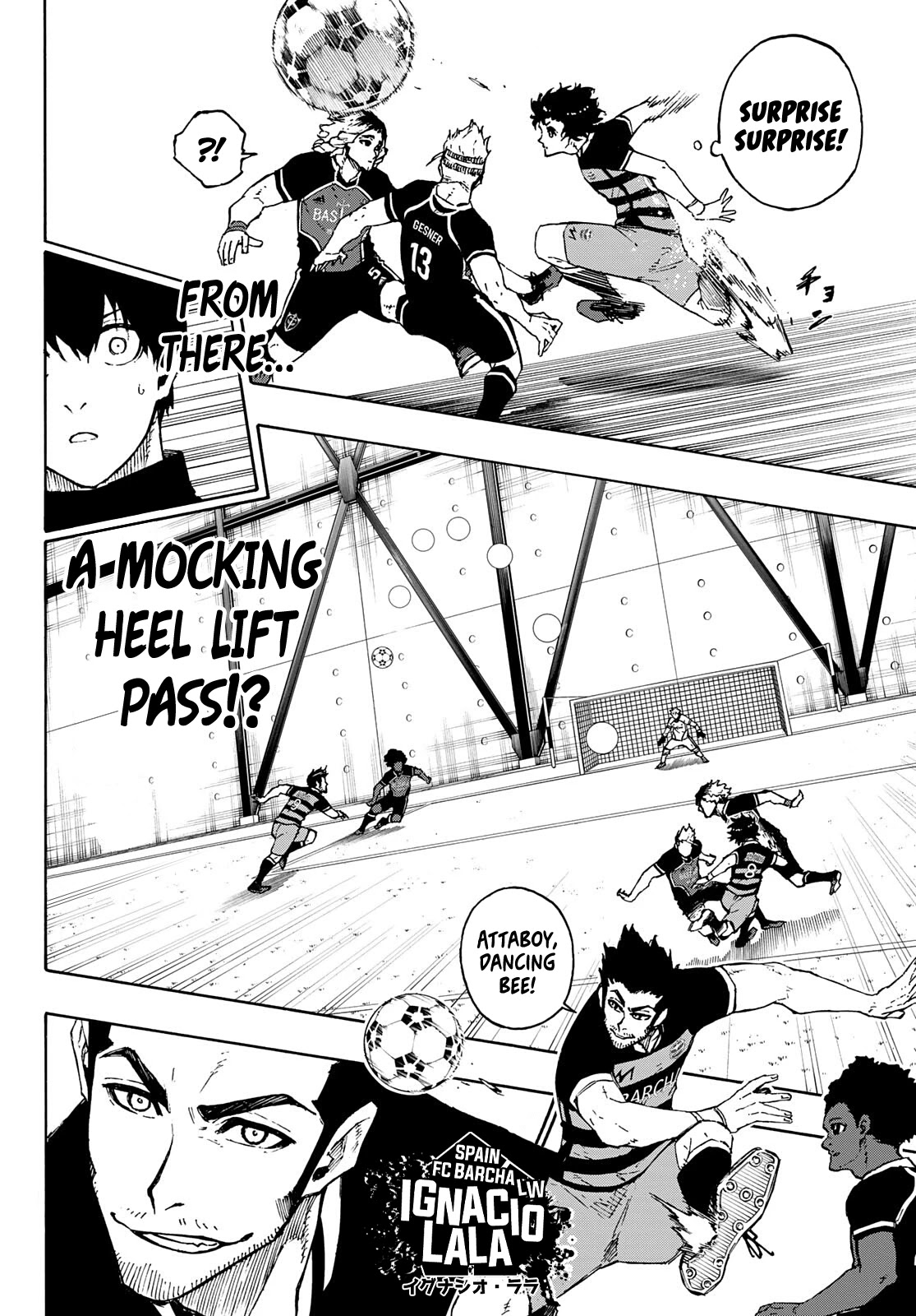 Blue Lock Chapter 161 page 7 - Chapter 161: Bee Shot