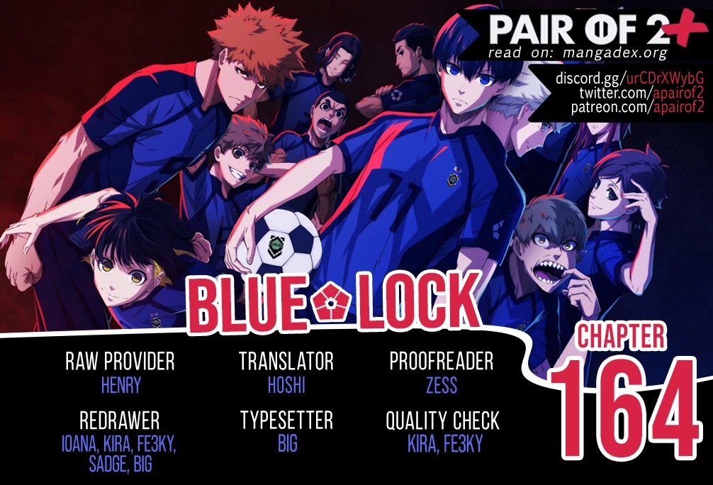 Blue Lock Chapter 164 page 1 - Chapter 164: Butterfly