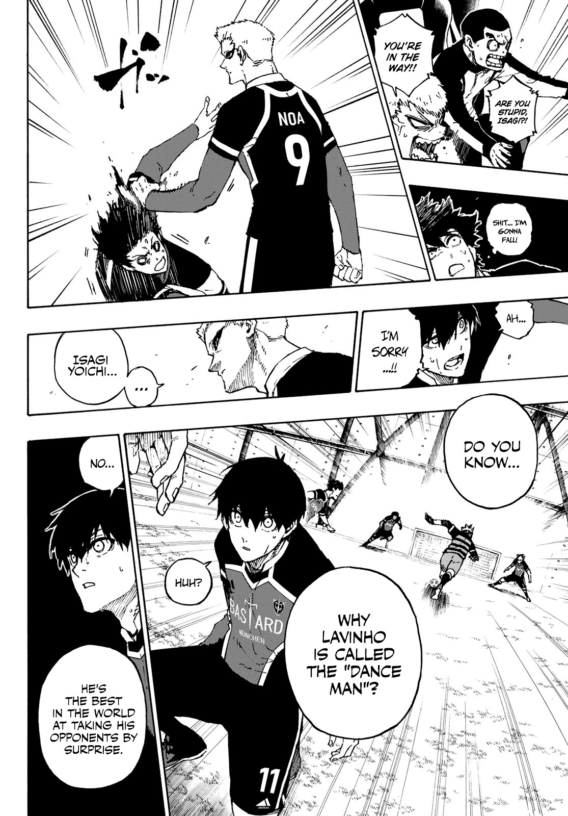 Blue Lock Chapter 164 page 10 - Chapter 164: Butterfly