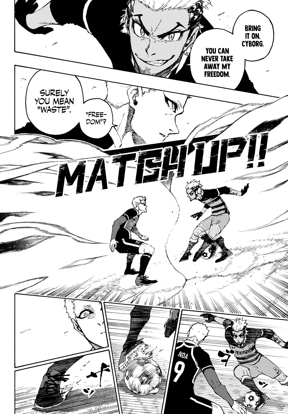 Blue Lock Chapter 164 page 4 - Chapter 164: Butterfly