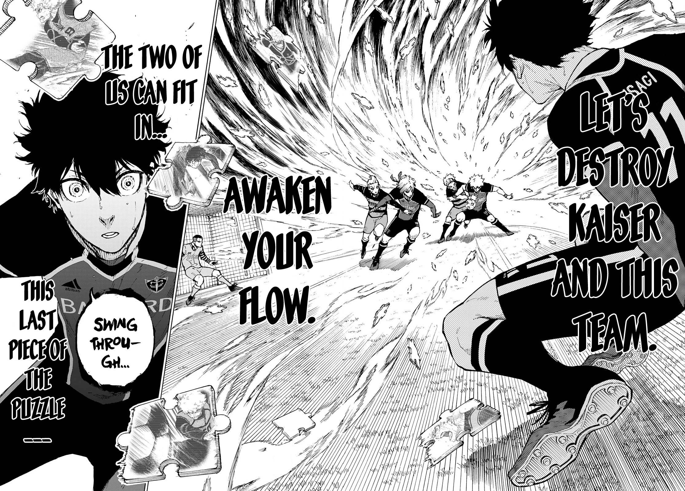 Blue Lock Chapter 167 page 11 - Chapter 167: Cross Flow