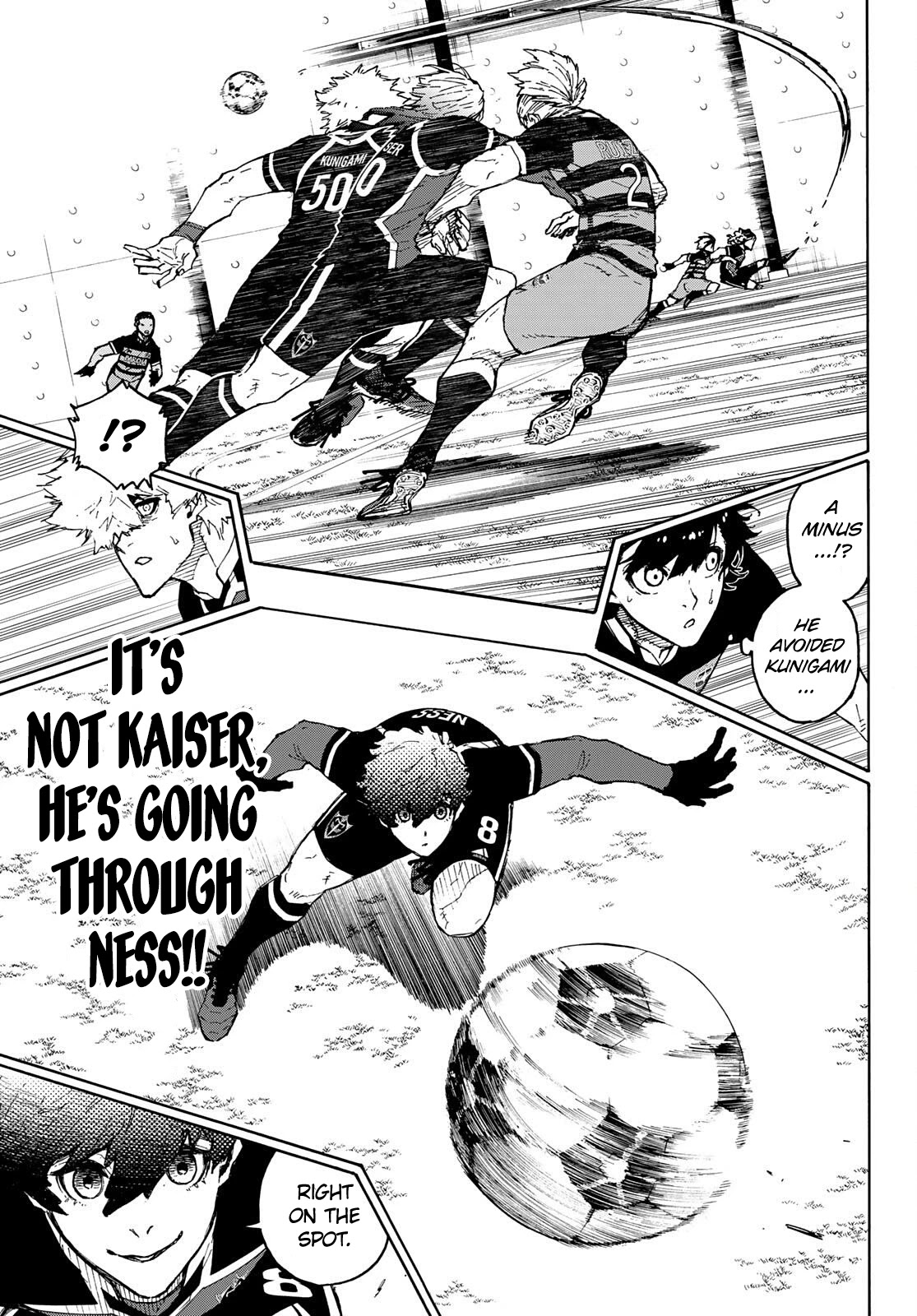 Blue Lock Chapter 167 page 4 - Chapter 167: Cross Flow
