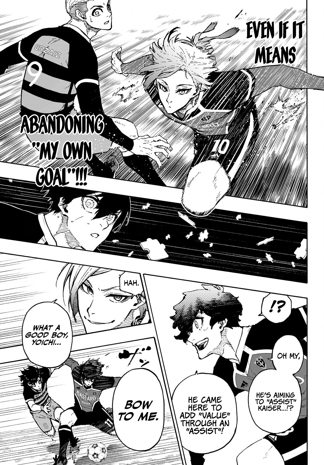 Blue Lock Chapter 167 page 8 - Chapter 167: Cross Flow
