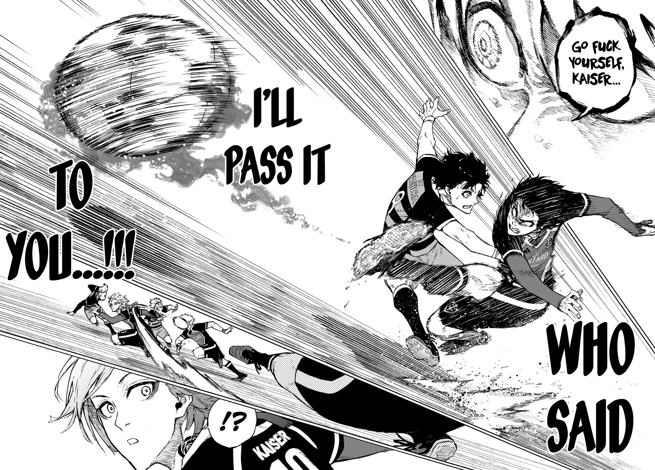 Blue Lock Chapter 167 page 9 - Chapter 167: Cross Flow