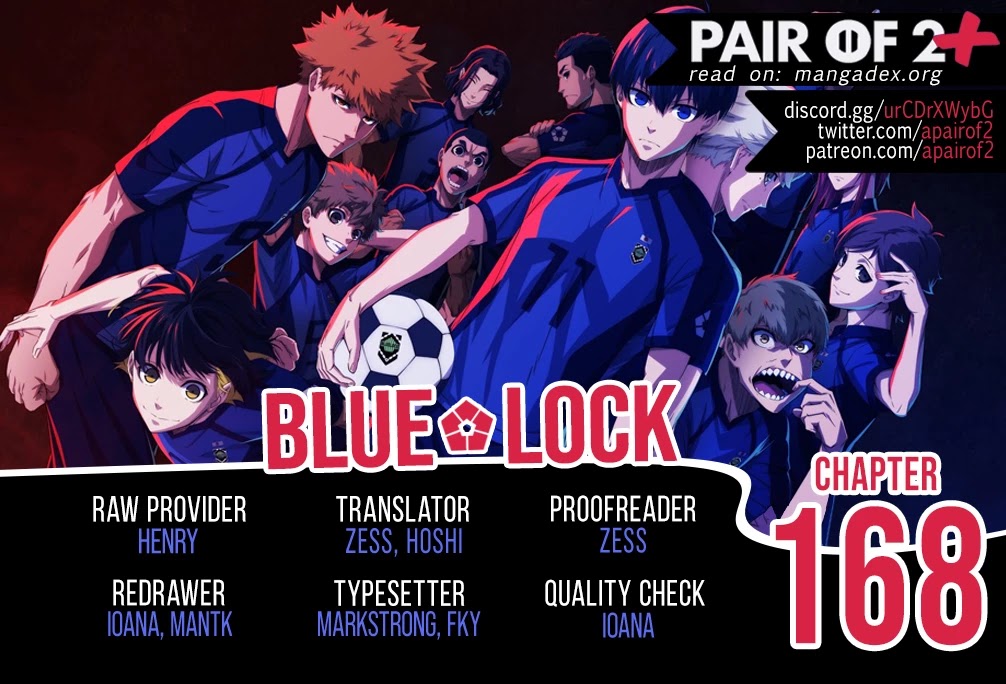 Blue Lock Chapter 168 page 1 - Chapter 168: The Full Picture