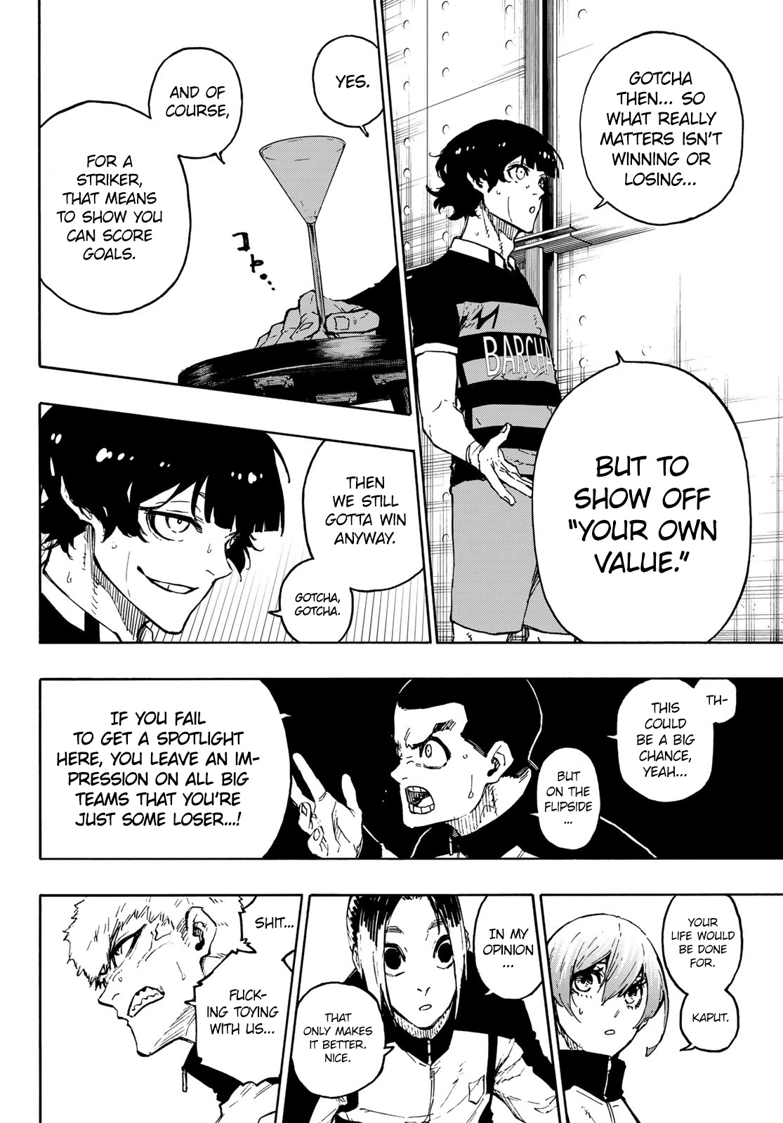 Blue Lock Chapter 169 page 10 - Chapter 169: Super Entertainment