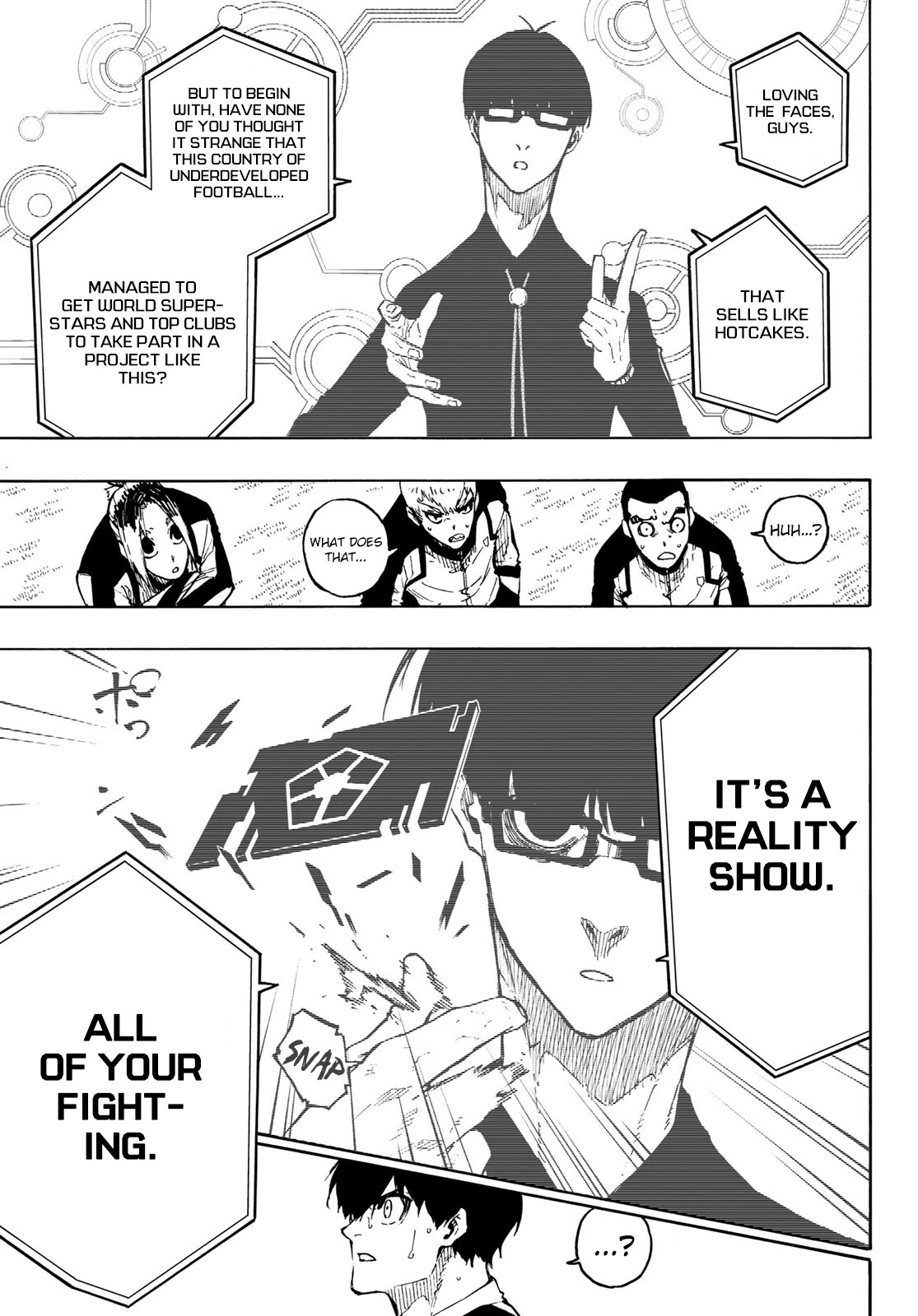 Blue Lock Chapter 169 page 11 - Chapter 169: Super Entertainment