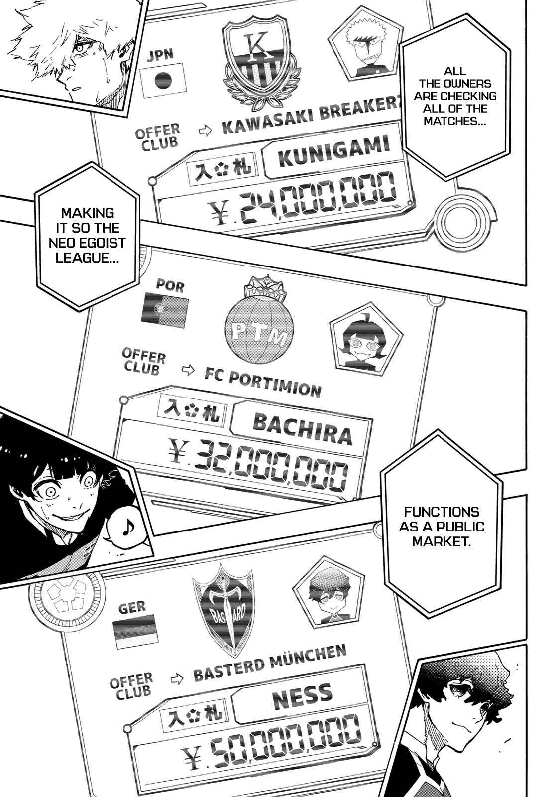 Blue Lock Chapter 169 page 5 - Chapter 169: Super Entertainment