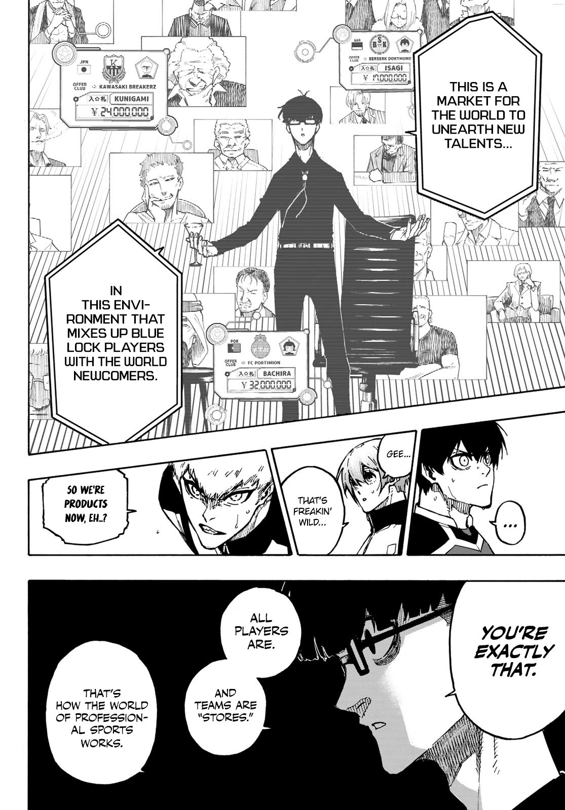 Blue Lock Chapter 169 page 8 - Chapter 169: Super Entertainment