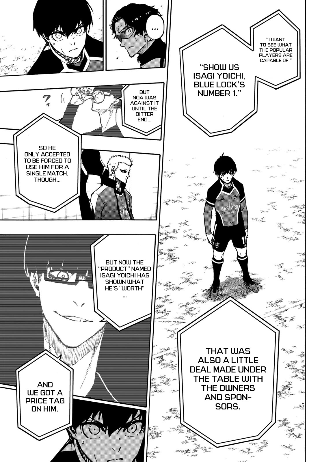 Blue Lock Chapter 169 page 9 - Chapter 169: Super Entertainment