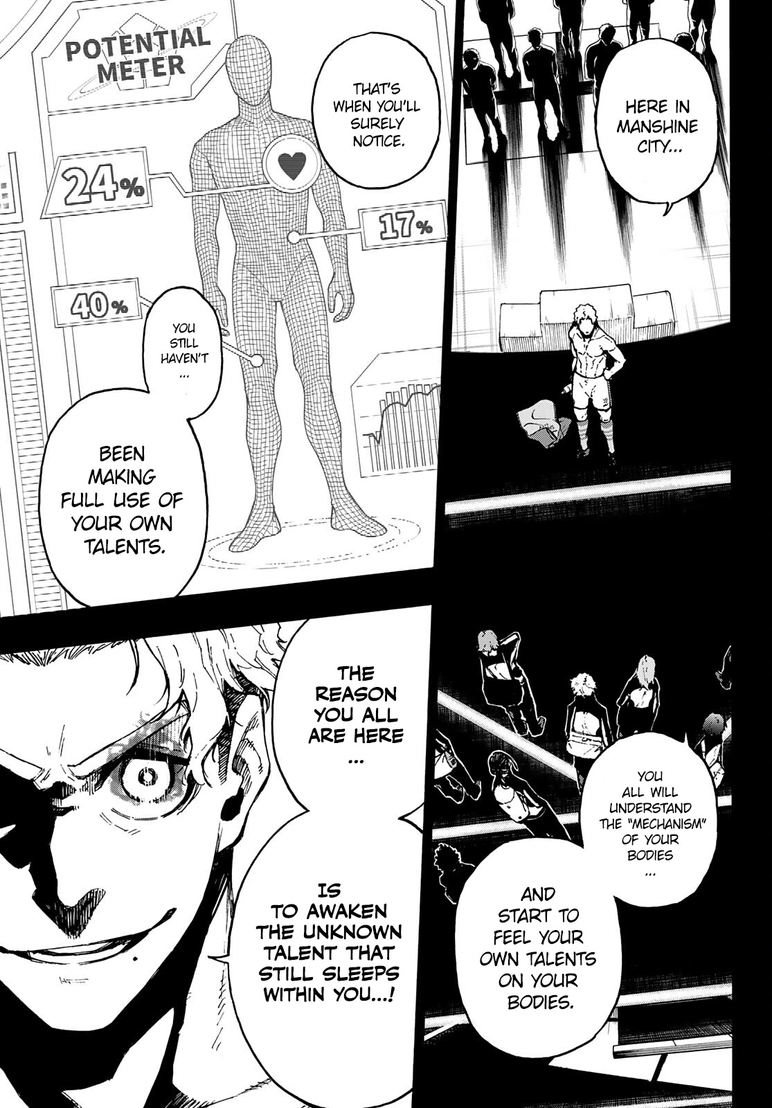 Blue Lock Chapter 170 page 12 - Chapter 170: Body revolution