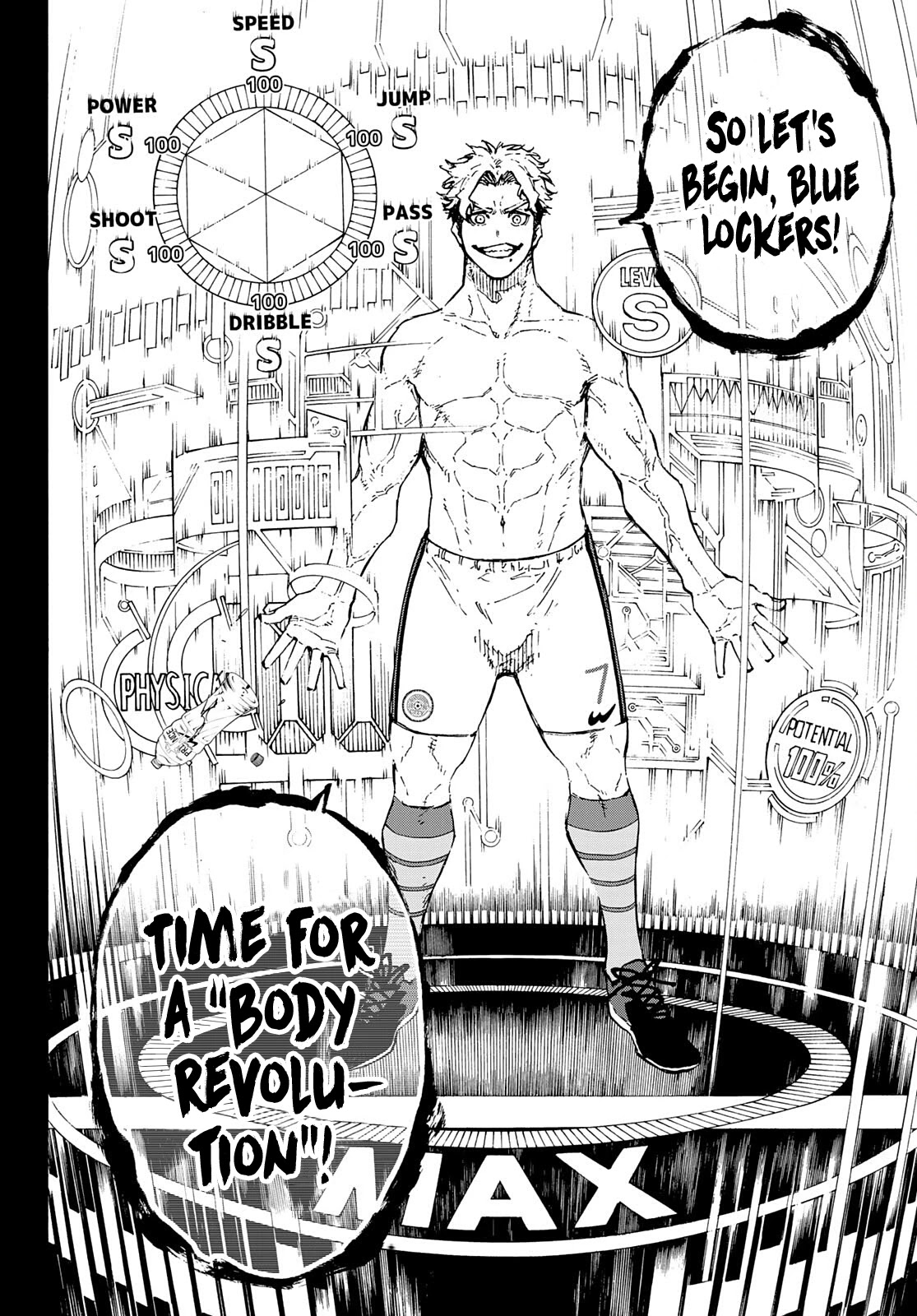Blue Lock Chapter 170 page 13 - Chapter 170: Body revolution