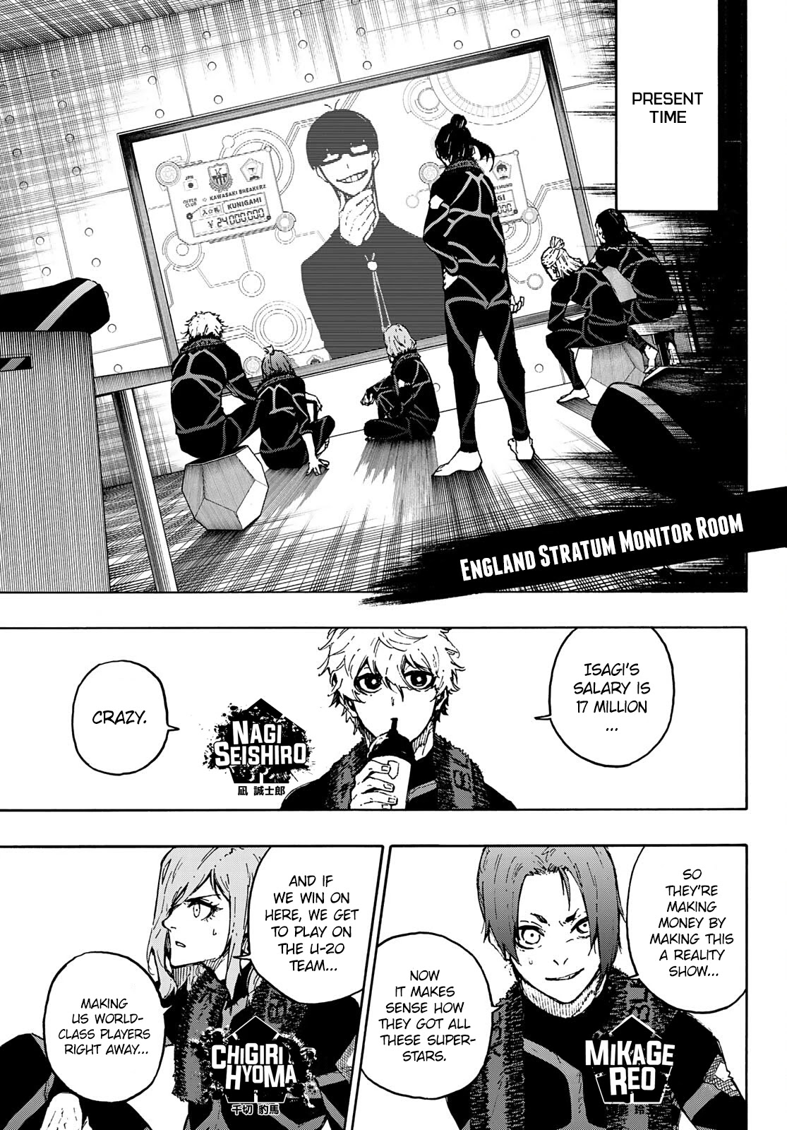 Blue Lock Chapter 170 page 14 - Chapter 170: Body revolution