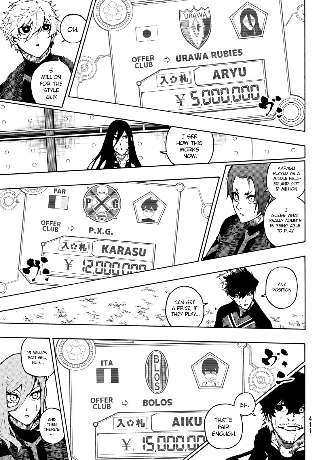 Blue Lock Chapter 170 page 16 - Chapter 170: Body revolution