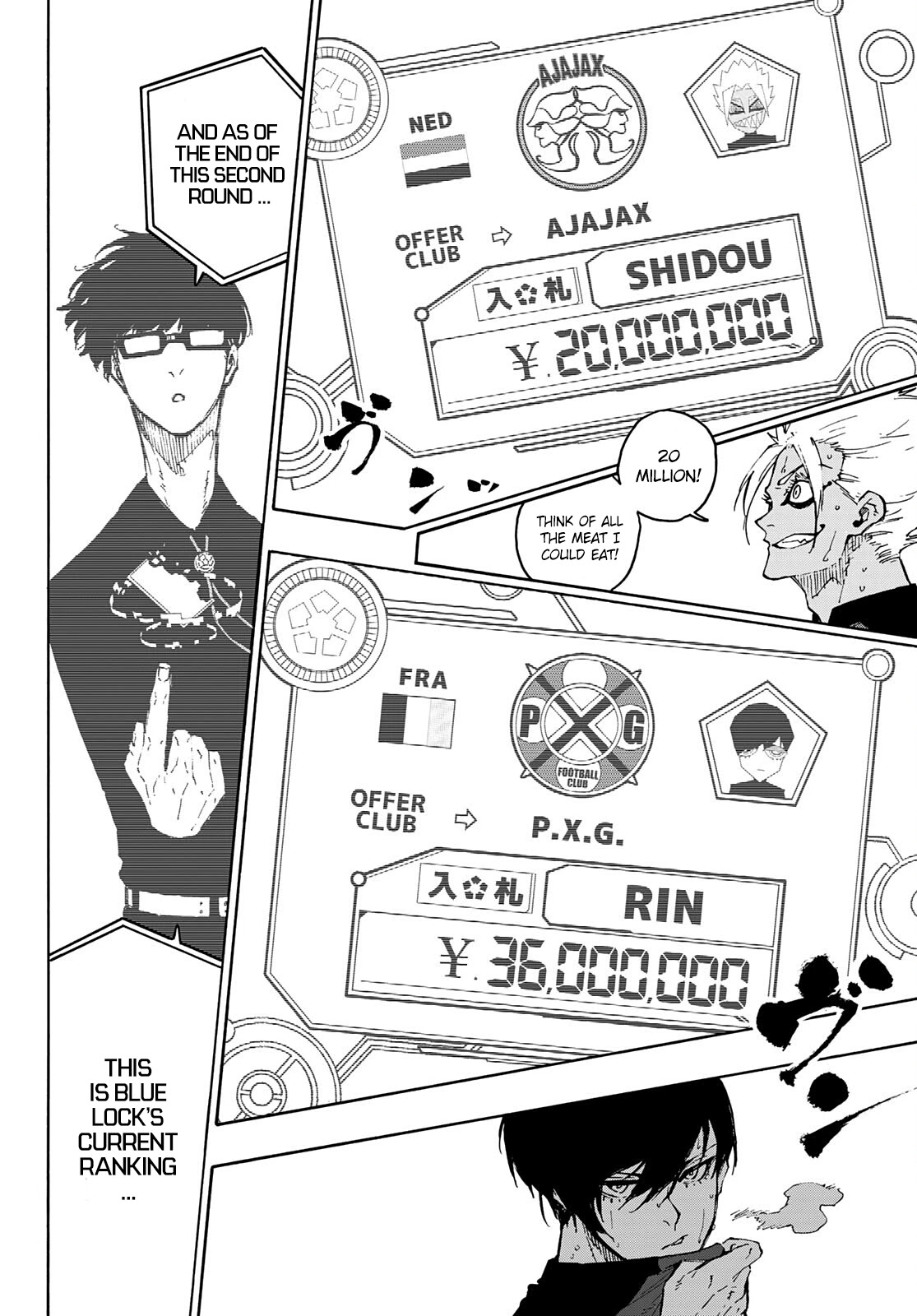 Blue Lock Chapter 170 page 17 - Chapter 170: Body revolution