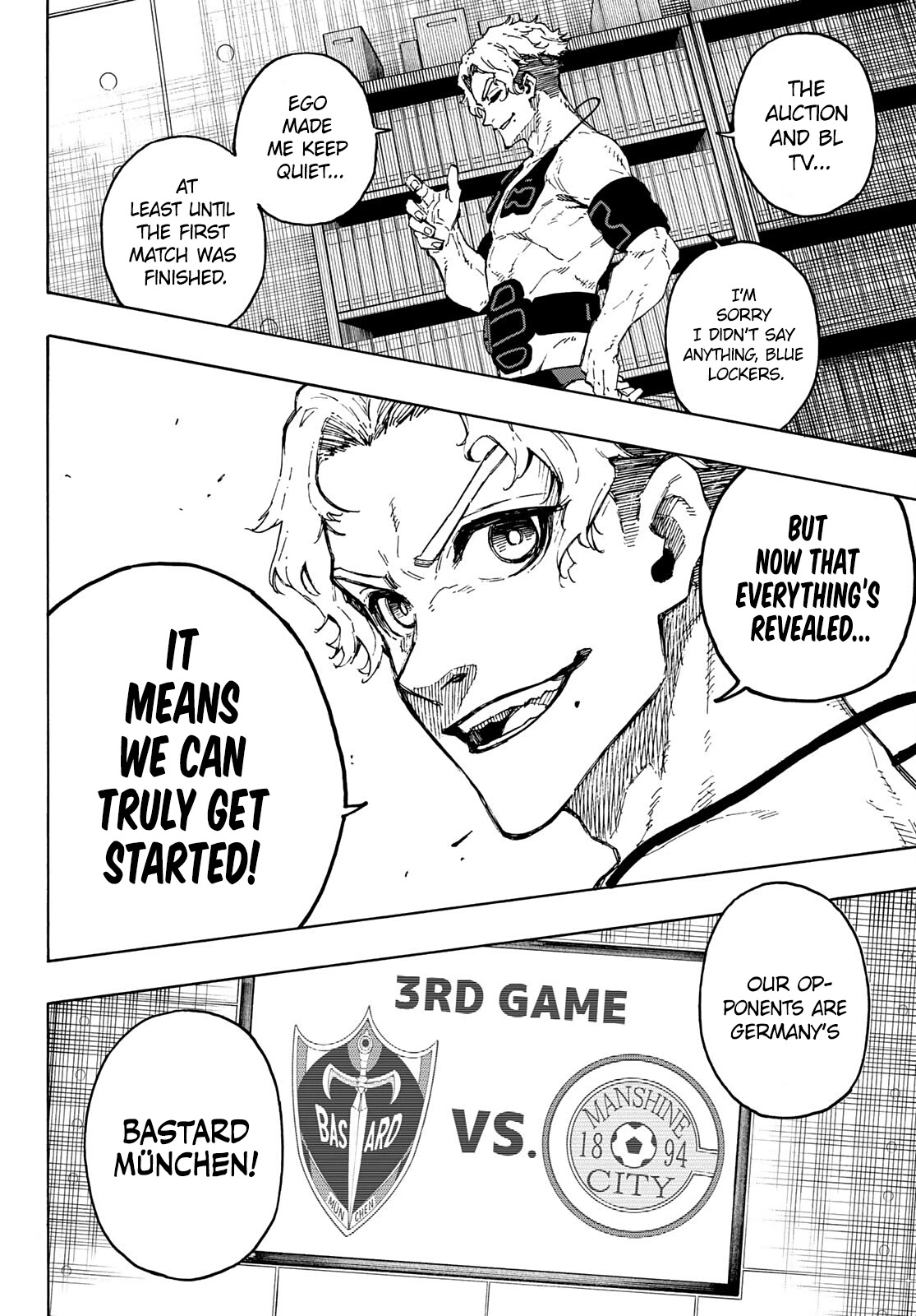 Blue Lock Chapter 170 page 19 - Chapter 170: Body revolution
