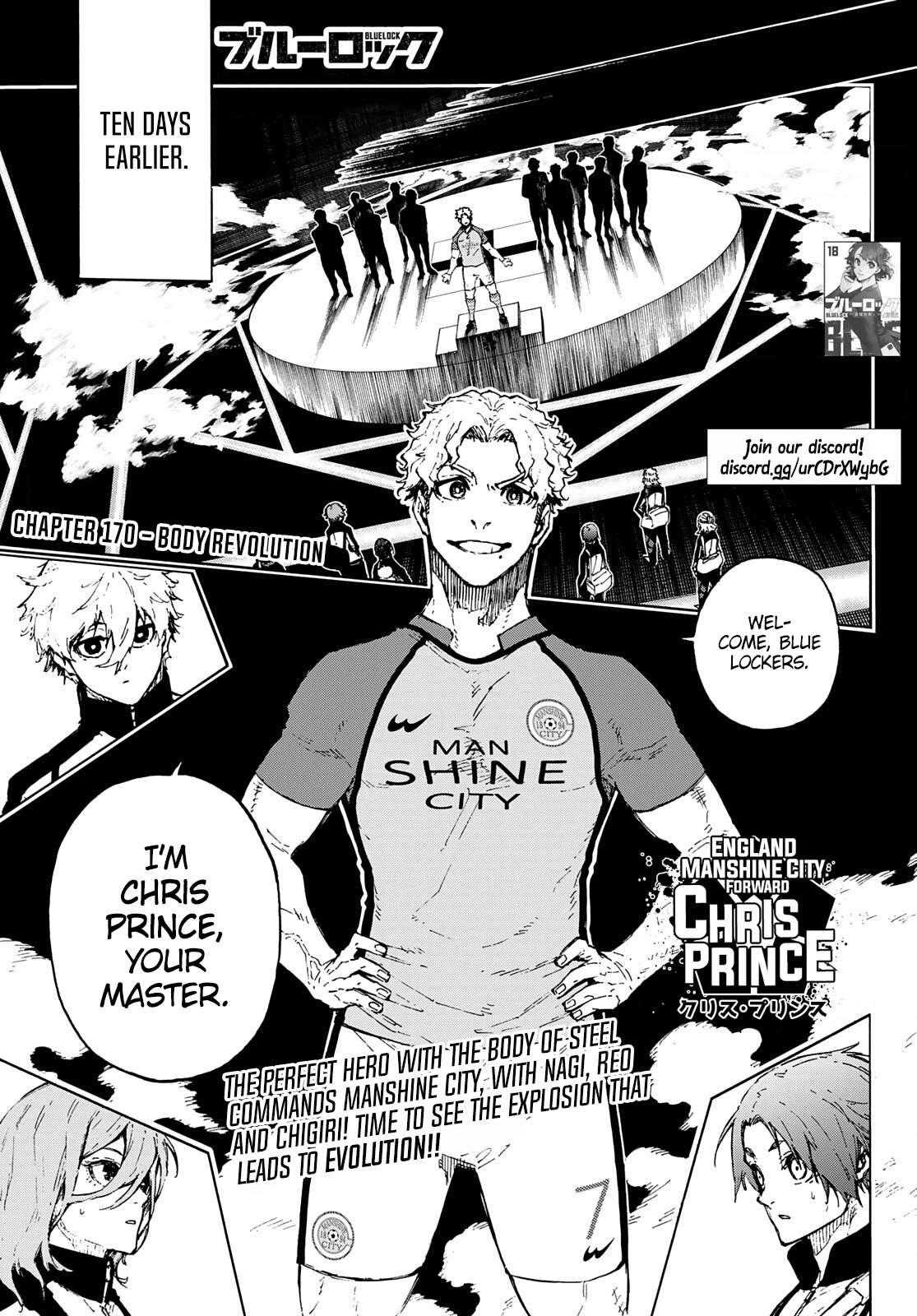 Blue Lock Chapter 170 page 2 - Chapter 170: Body revolution